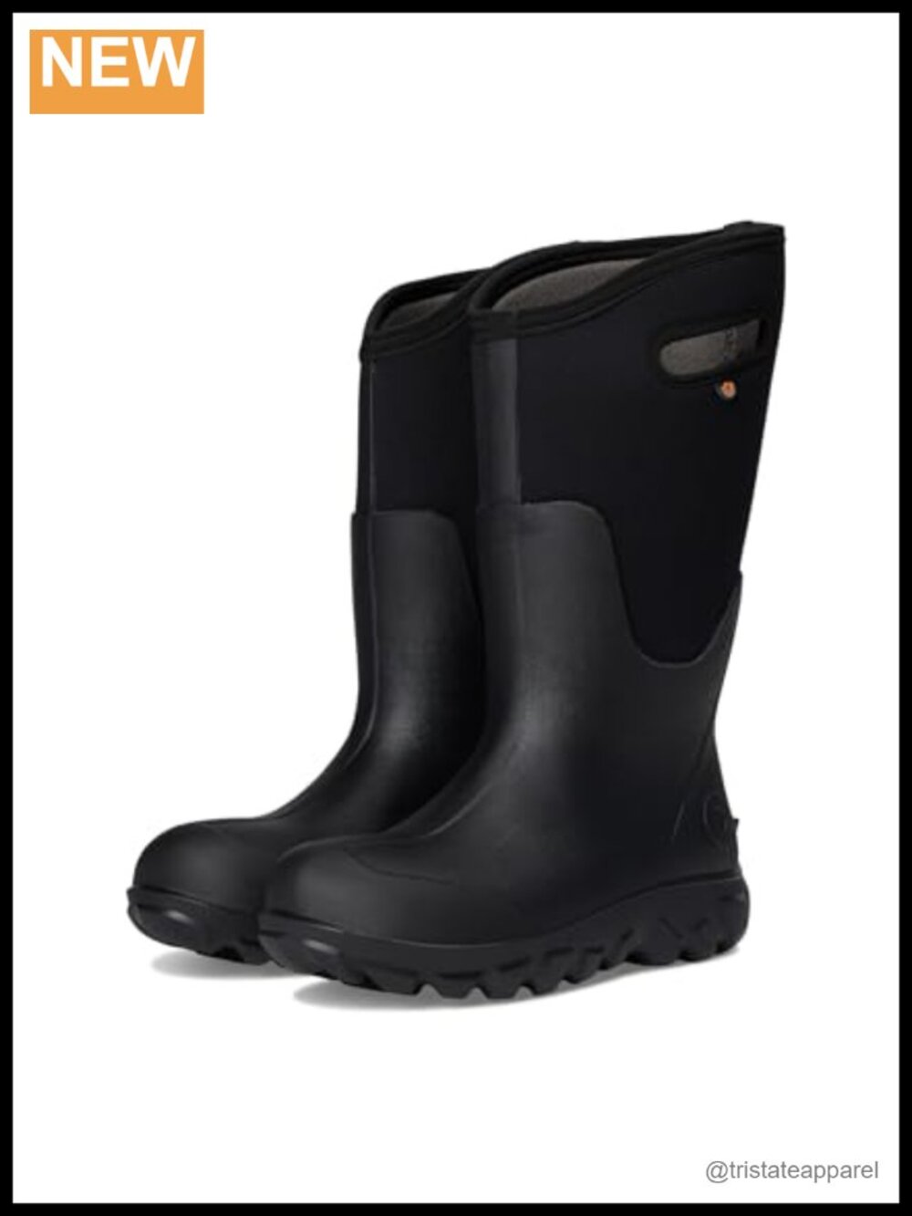 Seamless Tall Rain Boots for Women Waterproof Mid-Calf